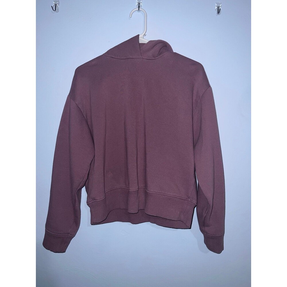 Purple pull over hoodie